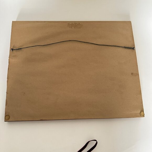 Vintage Framed Grape Vineyard Cross-Stitch Art - Picture 7 of 7